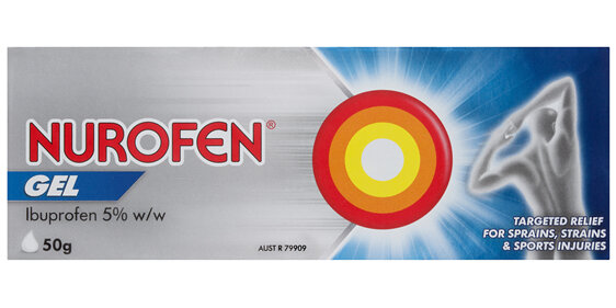 Nurofen Pain and Inflammation Relief Gel 5% Ibuprofen 50g