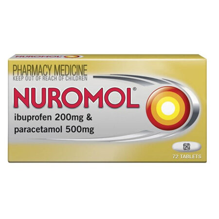 NUROMOL Tabs 72s