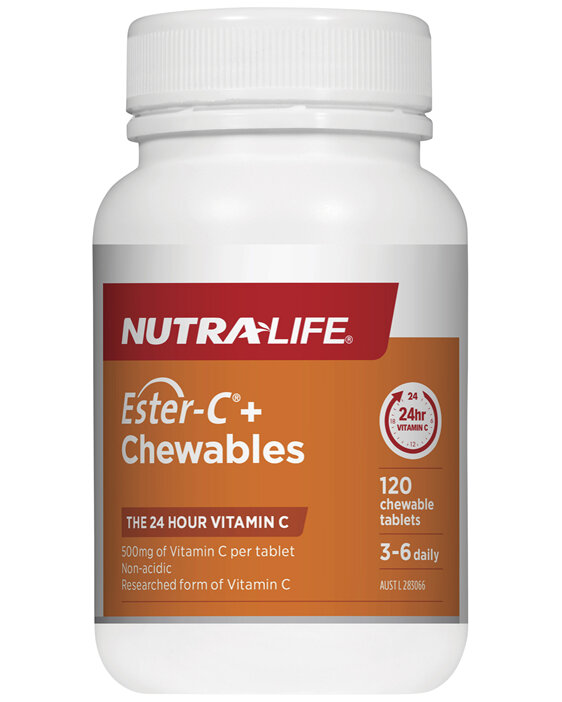 Nutra-Life Ester-C 500MG Chewables 120t
