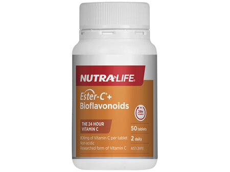 Nutra-Life Ester-C + Bioflavonoids 50t