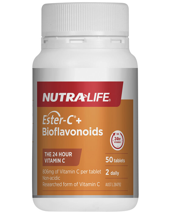 Nutra-Life Ester-C + Bioflavonoids 50t