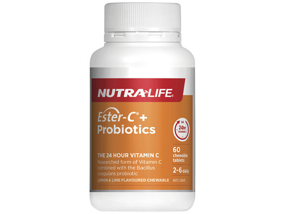 Nutra-Life Ester-C + Probiotics 60t