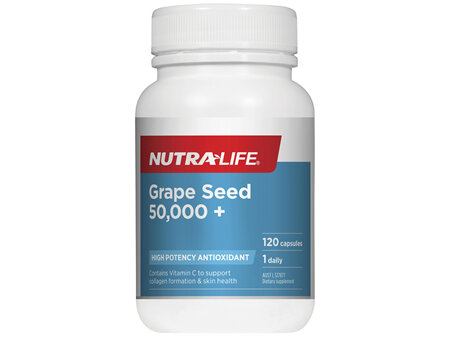 Nutra-Life Grape Seed 50,000 + 120c