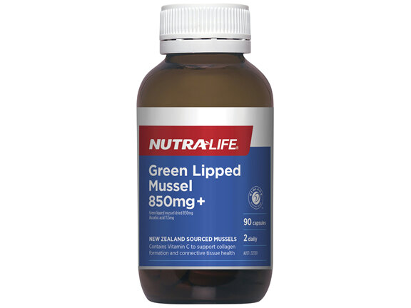 Nutra-Life Green Lipped Mussel 850mg + 90c