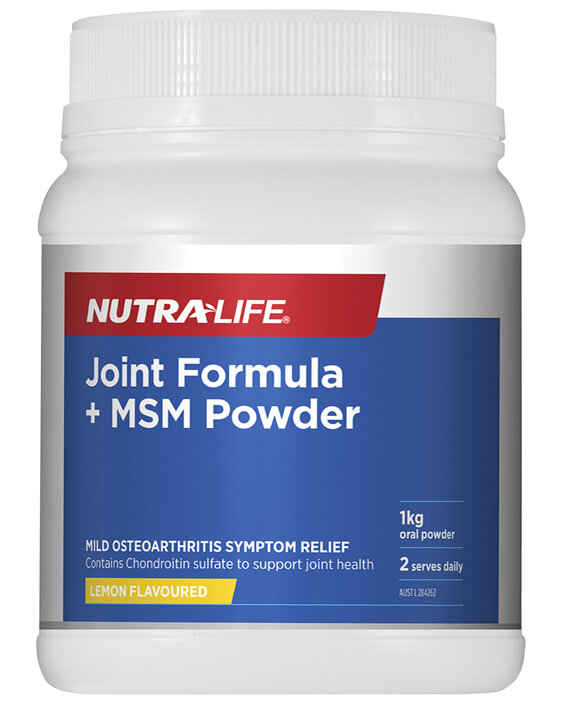 Nutra-Life Joint Formula + MSM Lemon Powder 1kg