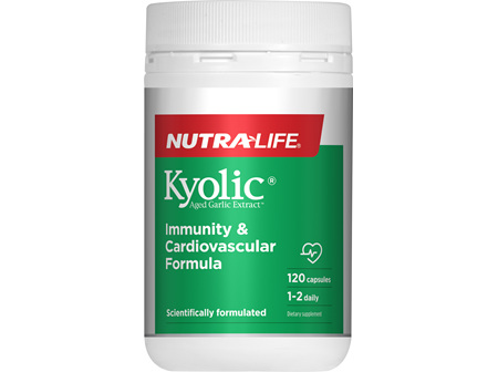 Nutra-Life Kyolic® Aged Garlic Extract™ 120 Capsules