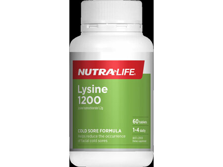 Nutra-Life Lyine 1200 60 Tablets