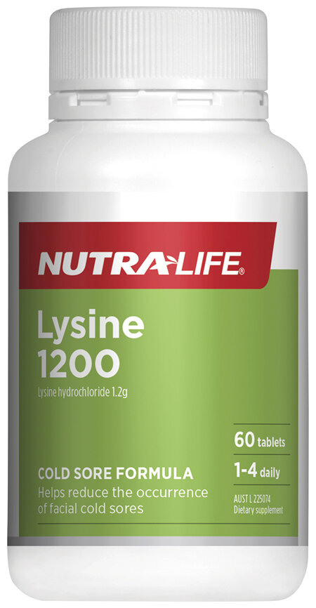 Nutra-Life Lysine 1200 60t