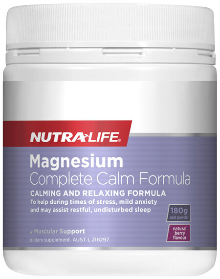 Nutra-Life Magnesium Complete Calm Formula 180g oral powder