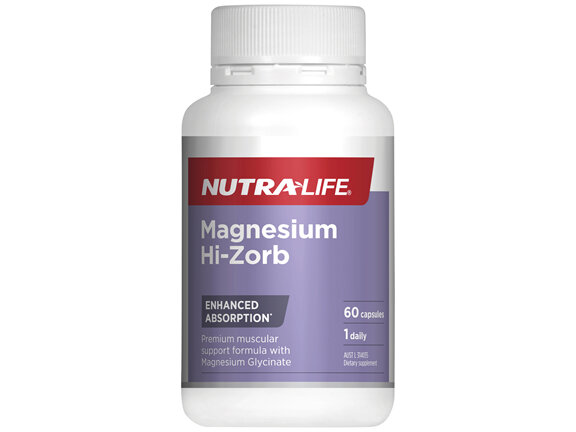 Nutra-Life Magnesium Hi-Zorb 60c