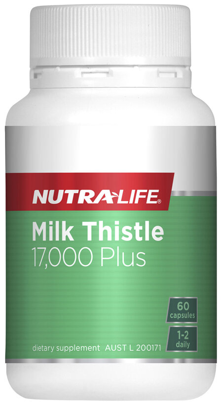 Nutra-Life Milk Thistle 17,000 Plus 60 capsules