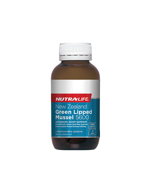 NUTRA-LIFE NZ Green Lipped Mussel 5600 100s