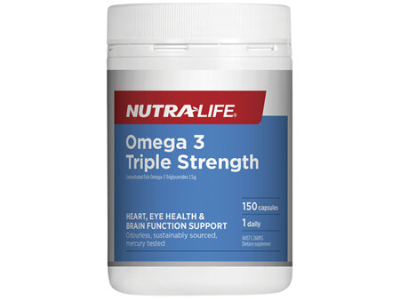 Nutra-Life Omega 3 Triple Strength 150c