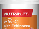 Nutralife ESTER-C with ECHINACEA chewables Lemon Lime 120s
