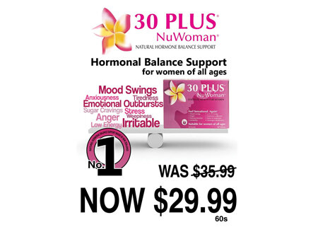 NuWoman 30 PLUS Hormone Bal. 60tab