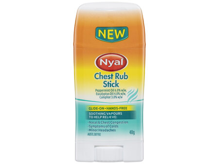 Nyal Chest Rub Stick 40g
