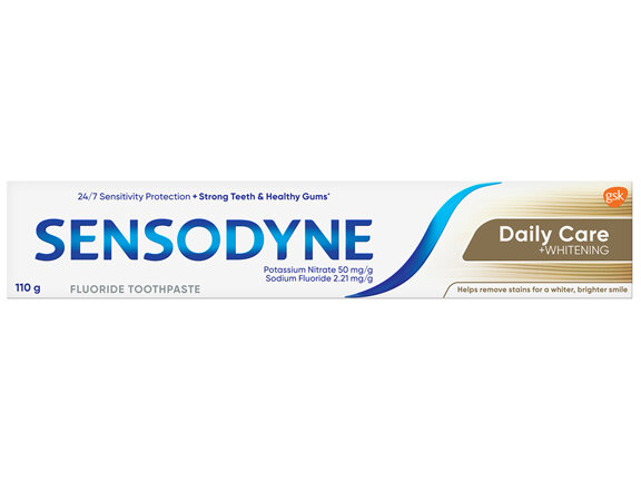 NZ - Sensodyne Daily Care + Whitening Sensitivity Toothpaste 110g