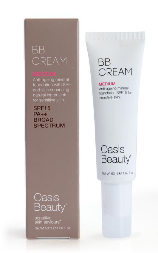 Oasis Bb Cream Medium Shade 50ml