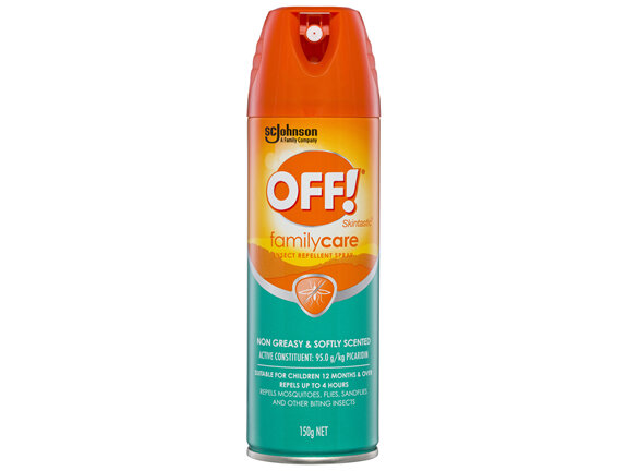 Off! Skintastic FamilyCare Insect Repellent Spray 150g