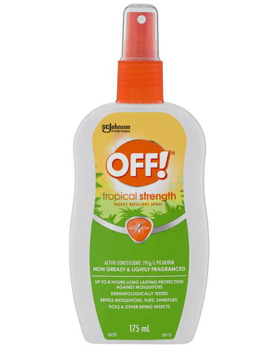 Off! Tropical Strength Insect Repellent Spray 175mL