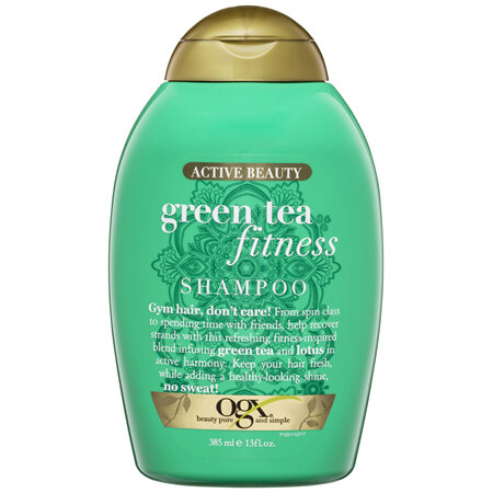 OGX Active Beauty Green Tea Fitness Shampoo 385mL