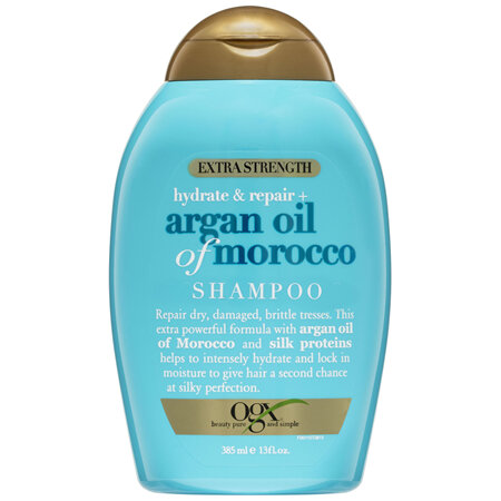 OGX Argan Oil Extra Strength Shampoo 385ml