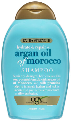 OGX Argan Oil Extra Strength Shampoo 385ml