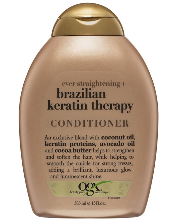 Ogx Ever Straightening + Smoothing & Shine Brazilian Keratin Therapy Conditioner For Dull Hair