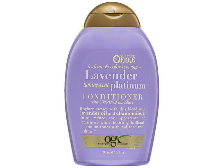 OGX Hydrate & Colour Reviving + Lavender Platinum Conditioner 385mL