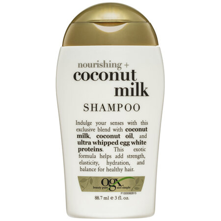 OGX Nourishing + Coconut Milk Shampoo Travel Size 88.7mL