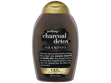 OGX Purifying Charcoal Detox Clarifying Shampoo 385mL