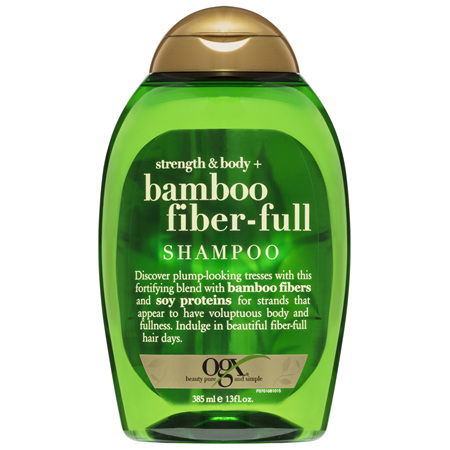 OGX Strength & Body + Bamboo Fiber-Full Shampoo 385mL