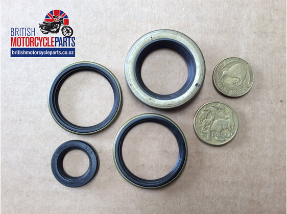 Oil Seal Set - Triumph T20 Cub 1956 on - British Motorcycle Parts - Auckland NZ