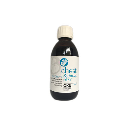OKU Cough & Chest Elixir Child 200ml