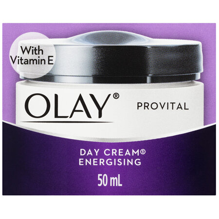 Olay ProVital Energising Day Face Cream Moisturiser 50mL