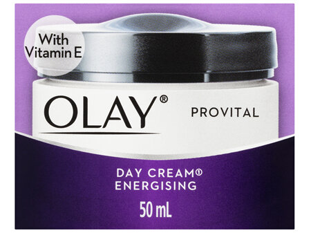 Olay ProVital Energising Day Face Cream Moisturiser 50mL