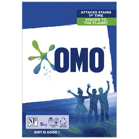 OMO Active Clean Front & Top Loader Washing Powder 5 kg
