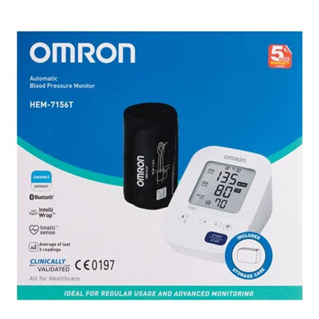 OMRON HEM7156T Plus BP Monitor