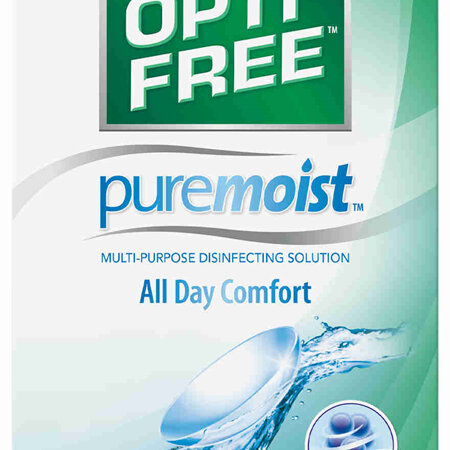 OPTI-FREE PureMoist Contact Lens Solution Travel Pack 90ml