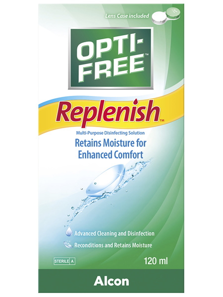 OPTI-FREE Replenish Contact Lens Solution 120mL
