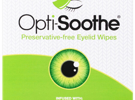 Opti-Soothe® Eyelid Wipes 20 Pack