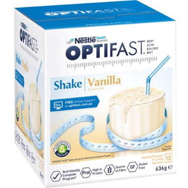 OPTIFAST Shake Vanilla 12x53g