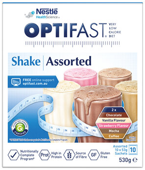 Optifast VLCD Shake Assorted 10x53g