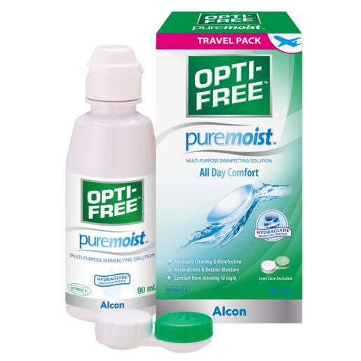 OptiFree Puremoist Contact Lens Multi Purpose Solution 90ml