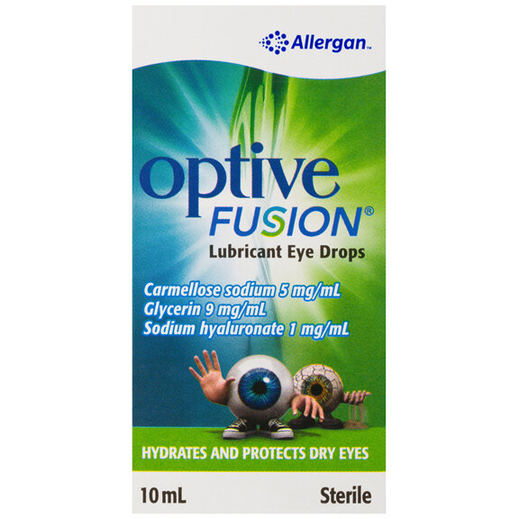 Optive Fusion Lubricant Eye Drops 10mL
