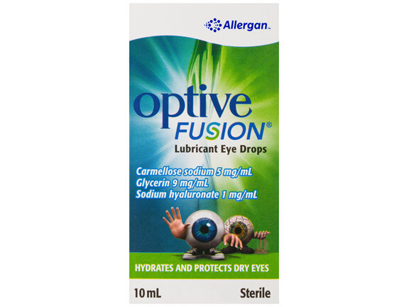 Optive Fusion Lubricant Eye Drops 10mL