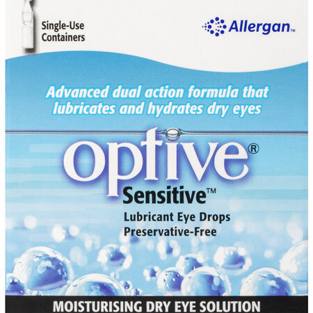 Optive Sensitive Lubricant Eye Drops 30 X 0.4mL