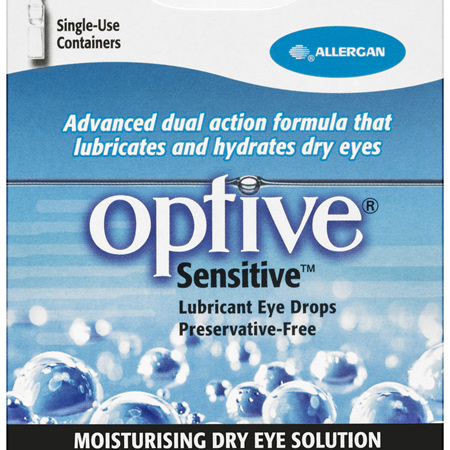Optive Sensitive Preservative-Free Eye Drops 30 X 0.4mL