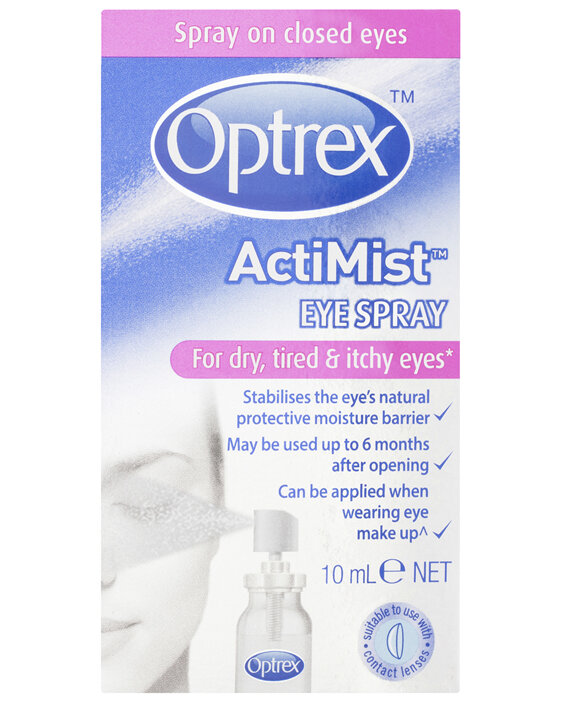 Optrex Actimist Dry  Irritated Eyes Spray 10ml