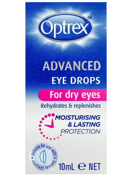 Optrex Advanced Eye Drops for Dry Eyes 10ml